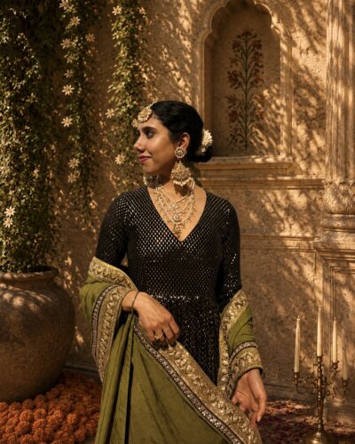Noir Anarkali